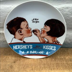 Hershey's Kisses Vintage Decorative Plate